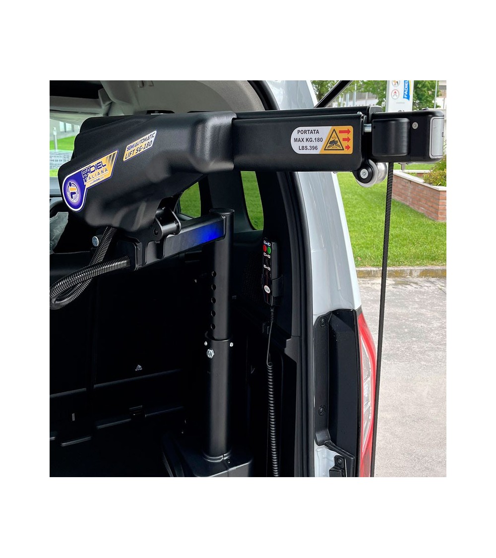 Grúa Telescópica de Elevación y Giro Eléctrico SG-180 - Imagen 3