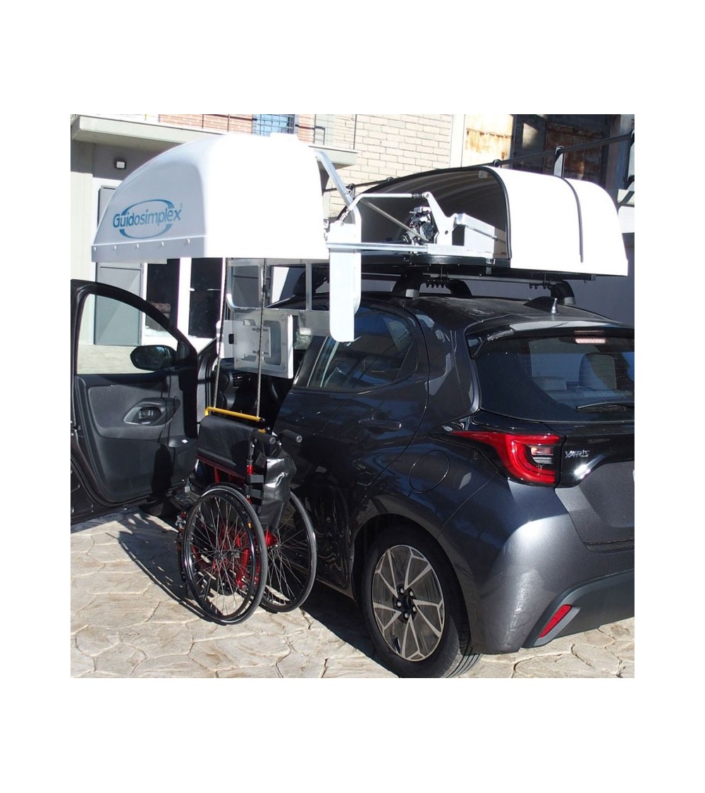 Grúa de Elevación con Cofre sobre Techo TRAN-WCT